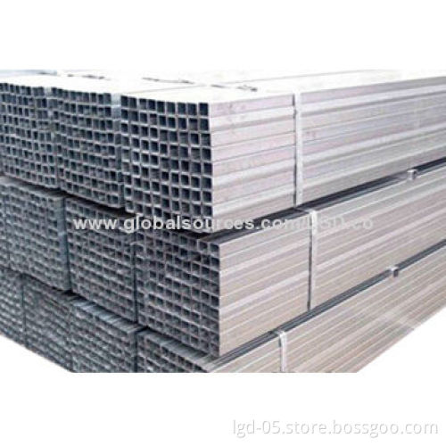Good quality 25x25 hot-dip galvanized square pipe with lowest price